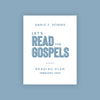 Let’s Read The Gospels February Reading Plan