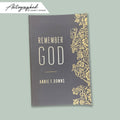 Remember God autographed book on a green background Annie Downs
