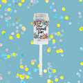 That Sounds Fun confetti poppers 3 pack on a blue background Annie Downs